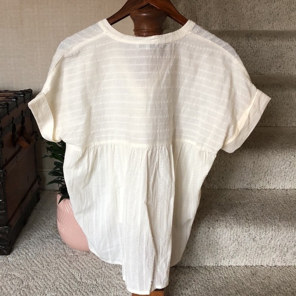 Madewell Lakeline Boho Pop Over Shirt - Picture 9 of 12